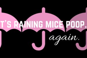 It’s Raining Mice Poop