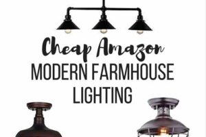 Cheap Modern Farmhouse Lighting