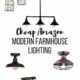 Cheap Modern Farmhouse Lighting