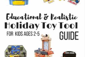 Holiday Toy Tool Guide | 2-5(ish) Year Old Toolboxes and Workbenches