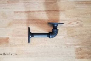 Industrial Shelf Brackets | Sources, Parts List, Instructions for Plumbing Pipe Shelves