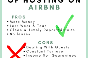 pros and cons of hosting on Airbnb